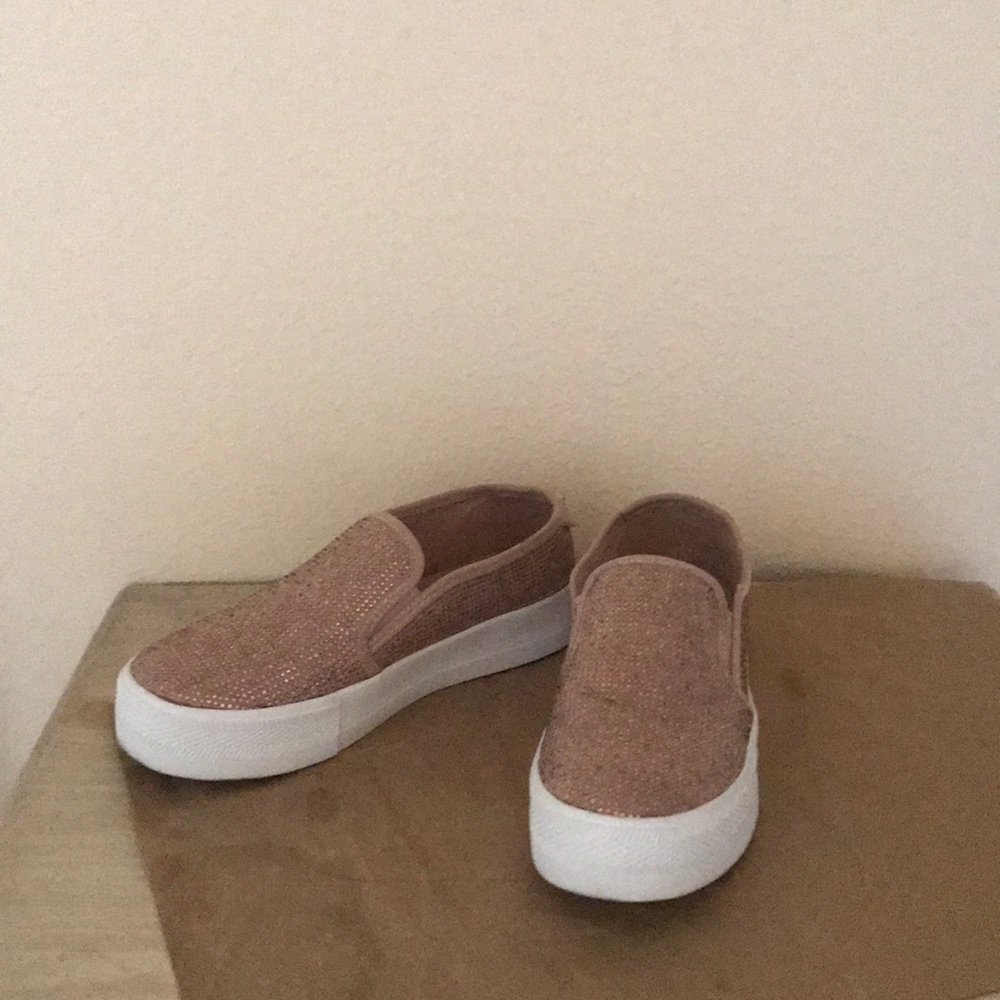 Pink Bling Slip On Guess Sneakers